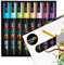 Posca - PC-5M - Rotuladores de pintura artística - 1,8-2,5 mm - Juego de 8 tonos de primavera en caja de regalo