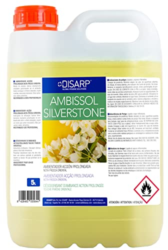 Ambientador concentrado 5L de acción duradera. Nota fresca oriental
