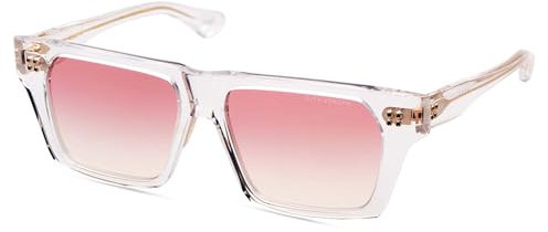 Dita VENZYN SUN WHITE SWIRL/GREY TO CLEAR GRADIENT 56/16/150 Unisex Sonnenbrillen