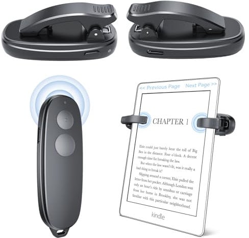 RF Remote Control Page Turner for Kindle Paperwhite Accessories Ipad Reading Kobo Surface Comics/Novels