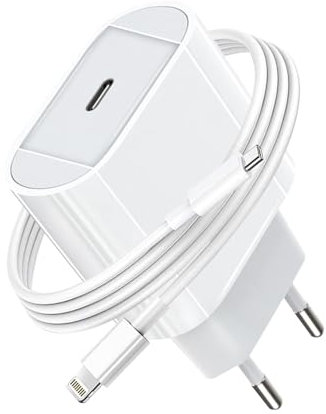Chargeur Rapide for iphone - Certifié MFi - Chargeur for iphone PD 20W avec Cable 6FT USB C vers Lightning Chargeur de Type C pour iPhone 14/14 Plus/14 Pro/14 Pro Max/13/12/11/SE/iPad,etc