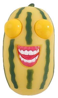 Eladcncmc Aufsehenerregendes Spielzeug Stretch Wassermelonen Streich Spielzeug Erwachsene Sensorischer Stressabbau Zusammendrückbares Spielzeug