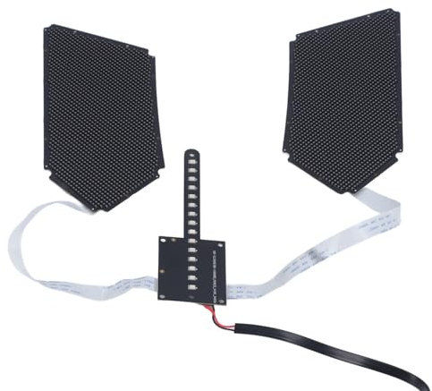 Señal LED Programable, Módulo de Señal LED 60x96, Pantalla de Visualización de Ojos Programables, Animación de Texto, Edición de Imágenes para Mochila de Coche, Señales y