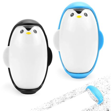 Wiederverwendbare Fusselrolle, Kompakt Tragbar Fusselrolle, Waschbare Klebrige Gel Fusselrolle, Fusselrolle Abwaschbar, Reusable Lint Roller für Tierhaare Kleidung Sofas Haare Staub
