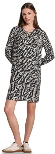 Street One Damen Gemustertes Tunika-Kleid