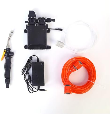 Toplionace Mini Macchina per la Pulizia Dei Condizionatori D'aria CA 100-240V - Idropulitrice Elettrica ad Alta Pressione per Uso Interno/Esterno