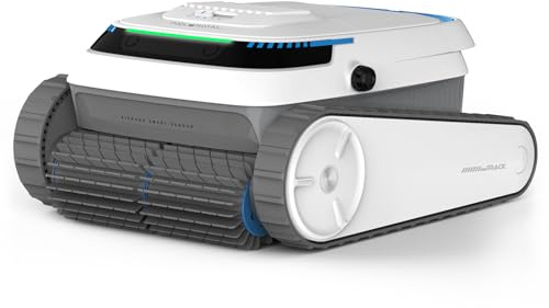 Pool-Royal Poolroboter PC10 Akku, Model 2025, Poolsauger, Kabellos, Autoparken und Wandklettern 3 Motoren 120 Minuten Batterielaufzeit für Schwimmbecken (PC10 Poolroboter + Filterbälle)