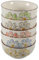FUNOMOCYA 5 Pezzi Set Di Ciotola Di Porcellana Giapponese Ciotola Per Merenda Snack Tray Ciotole Per Spuntini Ciotola Chiave Scodella Piccolo Spuntino Piatti Da Portata Ceramica