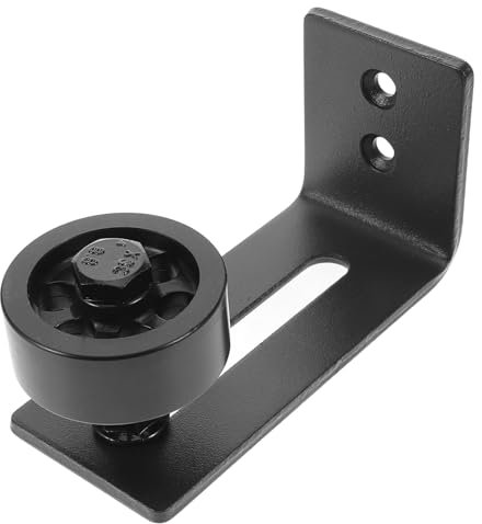 NULYLU Guide de Sol pour Porte Coulissante Stabilisateur de Porte de Placard Accessoire de Quincaillerie pour de Guidage Bas