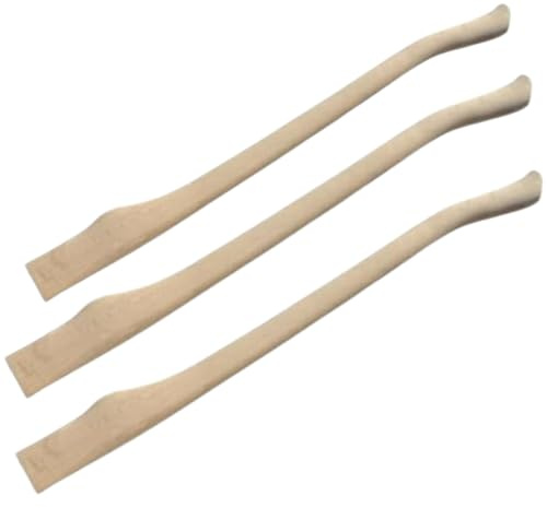 Replacement Axe Handle 36 Inch – Heavy Duty Beech Wood Axe Shaft – Long Wooden Handle for Felling Axe, Forestry, Logging, Splitting Maul & Tree Cutting (3)