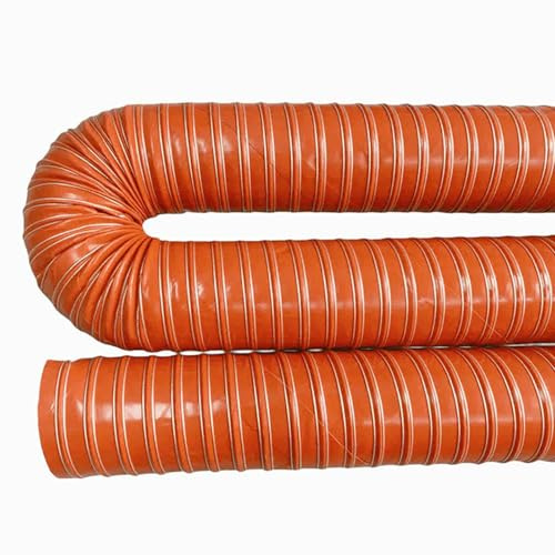 IBOWZ Flexibler Entlüftungsschlauch für Motorhauben, 20 bis 400 mm, Leichter Entlüftungsschlauch mit Stahldraht für Absaugung und Gebläse