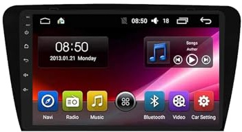 Car Radio para Skoda Octavia 3 A7 2013-2018 Android 15 9 Pulgadas Multimedia Pantalla con BT GPS WiFi Radio Backup Camera para, 4 Core 2G+64G