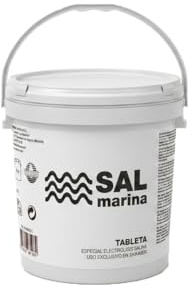 Sal Marina en Tableta Especial disolución en Skimmer Piscina. Bote 20 kg