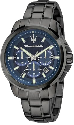 Maserati Herren Armbanduhr Chronograph Quarz Edelstahl R8873621005