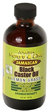 Jamaican Mango & Lime Jamaican Castor Oil Lemon/118 Ml (Pack of 4