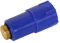10 Stk. Baustopfen mit Messinggewinde 1/2 , blau (Press-, Prüf-, Blindstopfen)