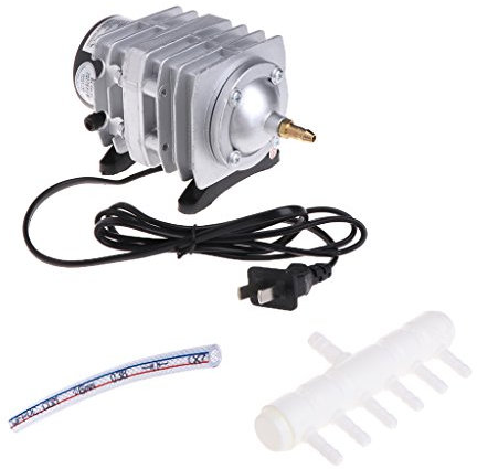 JAGETRADE 45W 110V o 220V ACO318 Alto Tanque de Peces Oxígeno Bomba de Aire Compresor Acuario Estanque