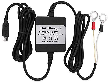 GPS Auto Ladegerät, Batterieladegerät Auto-Transformator KFZ Spannungswandlerinverter 12V-24V in 5V für Alle Android Mikro-USB-Hafen Android Telefon & GPS Tracker TK905 TK915 TK906 TK907B
