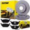 TEXTAR PRO+ HC BREMSSCHEIBEN 256x22mm + BELÄGE VORNE für GOLF 4 POLO 9N A3 IBIZA FABIA