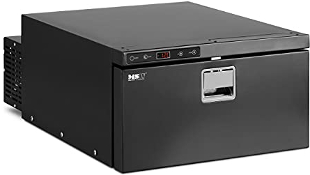 MSW Motor Technics MSW-CRF30-46W Minifrigo Mini Frigo Réfrigérateur Portable De Voiture Voyage Glacière À Compression Électrique (28 l, -12 - 10 °C, 36 W, 12/24 VCC)