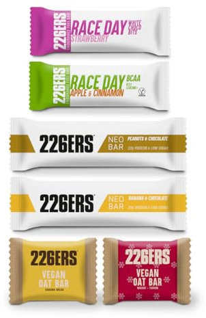 226ERS Pack Snacks | Mix de 6 Barritas para un Mayor Aporte de Energía, Proteínas y Nutrición