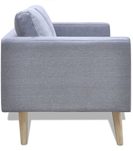 Makastle Sofa 2 Sitzer Couch Polstersofa Lounge Bank Küchensofa Sitzbank für Küche oder Esszimmer, Polsterbank Sessel Sofa Küchenbank Sofabank Sitzmöbel Wohnzimmer, 116 x 70 x 73 cm