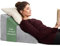 Lesekissen für Bett und Sofa, Bequemes Rückenkissen mit Memory Foam, Reflux Kissen verwendbar als Keilkissen Bett, Bettkissen Rückenlehne oder Kopfende, Gemütlicher Bettkeil als angenehme Rückenstütze