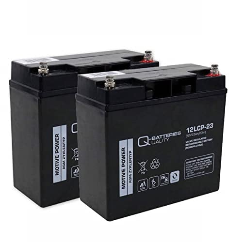Ersatzakku für Scheuersaugmaschine Numatic TTB1840 2 x 12V 23Ah