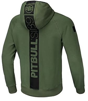 PITBULL - Sweatshirt Herren Stafford, Baumwolle und Polyester Pullover mit Kapuze, Hochwertig und Bequem Kapuzenjacke, Hoodie, Sportlicher Stil und Eleganz