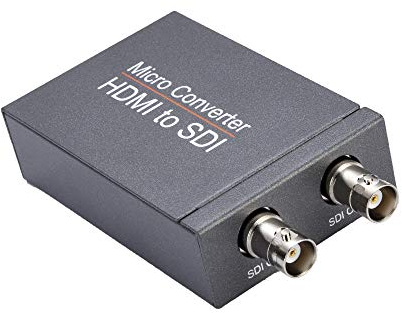 HDMI zu SDI, HDMI zu SDI Konverter, zwei SDI-Ausgang, Audio-Embedder, unterstützt HDMI 1.3, 3G/HD-SDI Auto-Format-Erkennungsverlängerung für Kamera, CCTV