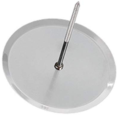 Acero inoxidable pastel flor clavo portátil lavable antioxidante cocina panadería hornear cupcake soporte herramienta accesorios 7.5x7 cm
