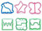 DesignerBox 6 Pack Animal Sandwich Cutter Set (6 Pieces)