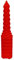 IUNSER Lustiger und kreativer Hot-Dog-Brötchenstanzer, perfektes Werkzeug zum Herstellen von Löchern für Hot-Dog-Brötchen! Metallfräser Für Bohrmaschine 12 Mm (Red, One Size)