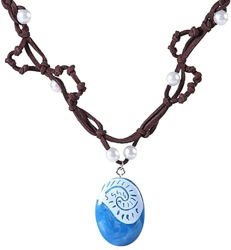 Clataly Ozean Halskette Hand Gewebte Anhänger Halskette Imitation Perle Choker Halskette Teile Zubehör für Frauen