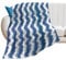 DreamAutumn Ikat-Stil Überwurfdecke mit Zickzack-Muster, warm, superweich und plüschig, Flanell-Überwurf für Bett, Couch, Sofa, Büro, leichte, gemütliche, flauschige Decken für Kinder, Damen, Herren,