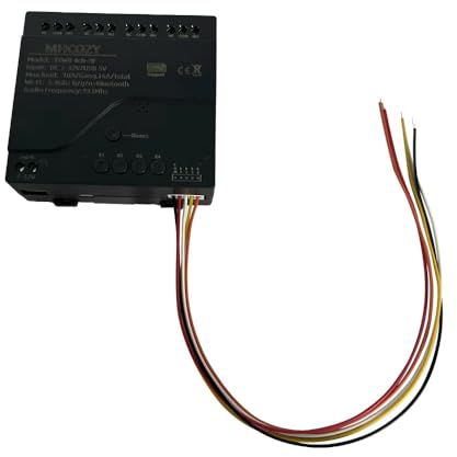 MHCOZY Modulo di commutazione intelligente WiFi, 4 canali, 5 V, 12 V, 32 V, contatto a secco, uscita passiva, senza fili, con interruttore esterno, funziona con Alexa Google Home