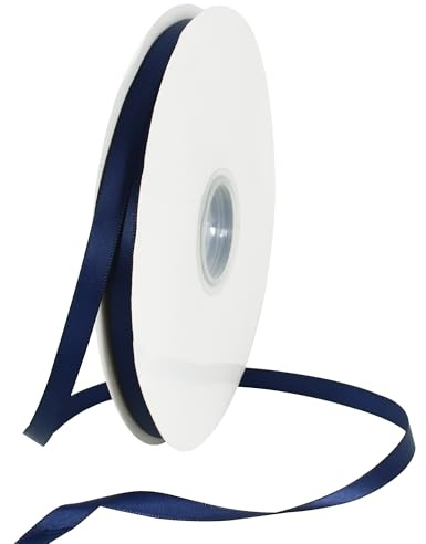Toniful Satinband, dünne, einfarbige Stoffbandrolle für Geschenkverpackungen, Einladungen, Blumen, Haar, Luftballons, Basteln, Nähen, Party-, Hochzeits-, Eis-am-Stiel-Dekoration, Valentinstag
