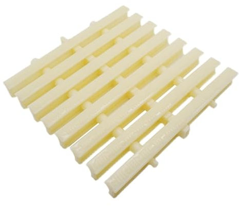 Rejilla De Piscina De Empalme, Rejilla De Desbordamiento De Canalón De Plástico, Rejilla De Drenaje De Salida For Pasarelas, Balcones Y Duchas(Width20cm-10PCS)