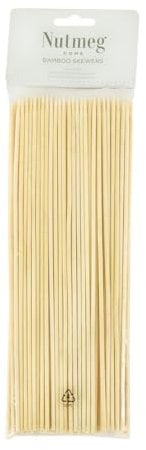Nutmeg Home Bamboo Skewers 100 Pack
