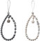 ZKGYUS 2 Piezas Cadena para Teléfono Móvil, Colgante para Movil, Cordón para Llaves, Cuerda Lanyard Teléfono Celular, Llavero Cuerda, para Pulseras cordón para Llavero