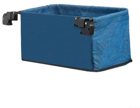 Praktische Hecktasche für Wagen, reißfestes Oxford-Gewebe, schwarz (blau (für 12,7 cm große Räder))