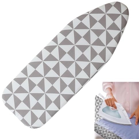 Ironing Board Cover, Extra Large Universal Fit Ironing Board Cover, Cotton Cover with Thick Felt, 100% Cotton Cover, Ironing Board Cover, multicolor, Diamond check pattern, 110 * 40 CM