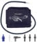 Large Blood Pressure Cuff 22-42cm, Replacement Electric Blood Pressure Cuff with 6 Connectors, Large Adult Blood Pressure Monitor Cuff Adjustable, Compatible with Most BP Monitors