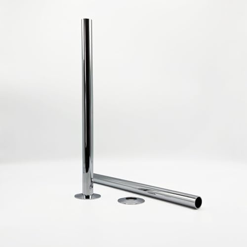 Chrome 300mm Pipe Sleeving Kit