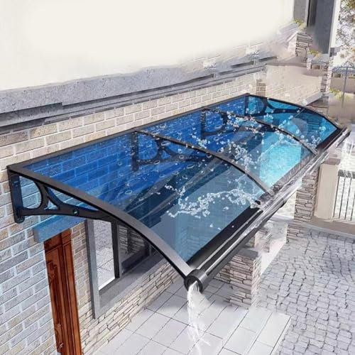 Türüberdachung für den Außenbereich, wasserdicht, UV-Schutz, für Veranda, Terrasse, Dach, einfache Installation, 99,1 x 238,8 cm