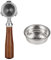 Portafilter sans Fond 51 Mm, Poignée en Bois de Palissandre en Acier Inoxydable, 1 Tasse de Panier de Filtre 2 Tasse, pour la (EC680 1 Panier de filtre inclus) (ECO310 2 Panier de filtre inclus)