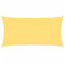 HOMTAKIE - Sombrilla rectangular (HDPE, 2 x 4 m), color beige