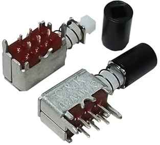 eufeifeiegds 5 stücke original lager push selbst-verriegelung schalter vertikale 6-pin reset schalter ohne schloss momentary wefeiegds