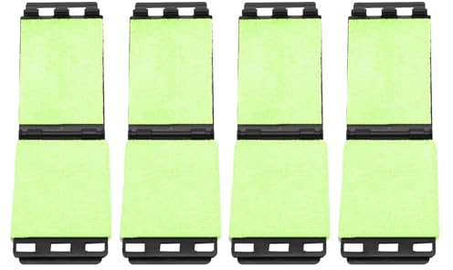 NIYANGLE 4stücke Gitarrensaitenreiniger Set mit Tuch für Griffbrett Reinigungswerkzeug für Gitarre Bass Violine und Andere Saiteninstrumente