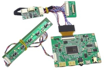 LCD Screen Arcade Display,Compatible For Apple IPad3 IPad4 A1416 9.7 Inch EDP Driver Kit | 2K LP097QX1 LTN097QL01 A1416 LED HDMI + VGA Controller Driver Board EDP Driver Kit(2xMini HDMI)